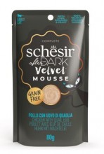 Schesir Cat Kapsa After Dark Velvet mousse Kuře/vejce80g