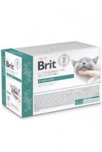 Brit Vd Cat Pouch Fillets In Gravy Sterilised 12x85g