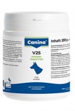 Canina V25 vitamin 200g 60 tablet