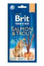 Brit Premium Cat By Nature Sticks Salmon&trout(3pcs)