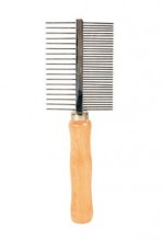 Hřeben na srst England oboustranný 17cm Trixie