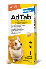 Adtab pro psy (5,5-11kg) 225mg 1 žvýkací tableta