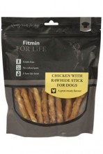 Pochoutka FFL dog treat chicken with rawhide stic 400g