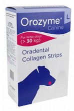 Orozyme plátky žvýkací pro psy L nad 30kg 141g
