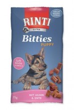 Rinti Dog Extra Bits Puppy pochoutka kuře kachna 75g
