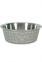 Miska nerez pes Food Dog 1,7l hnědá Zolux