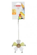Hračka pro ptáky květina akryl Zolux