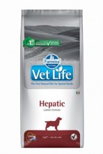 Vet Life Natural dog hepatic 2kg