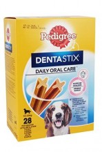 Pedigree pochoutka denta stix medium 28ks 720g