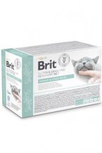 Brit Vd Cat Pouch Fillets In Gravy Urinary Stres12x85g