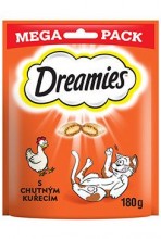Dreamies kočka pochoutka mega pack kuřecí 180g