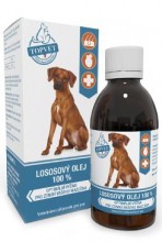 Lososový olej pro psy Topvet 200ml