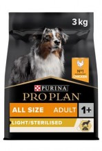 Proplan Dog All Size Adult Optiweight sterilised 3kg