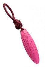 Hračka pes Zeppelin maxi plovoucí z TPR růžová Kiwi