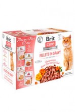 Brit Care Cat Fillets Gravy Flavour Box (12*85g)