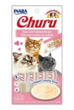 Churu Cat purée tuna with salmon 4x14g