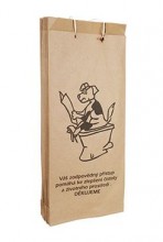 Sáčky na psí exkrementy papírové šité s ouškem 25ks