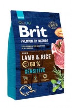 Brit Premium Dog By Nature Sensitive Lamb 3kg