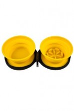 Cestovní dvojmiska slowfeeder oranžová 700ml Kiwi