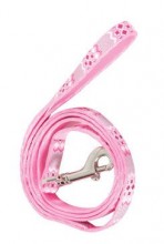 Vodítko kočka Ethnic nylon růžové 1m Zolux