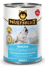 Wolfsblut Dog Vetline Weight Management konzerva 395g