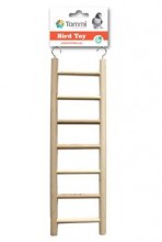 Hračka pro exoty žebřík dřevo 28cm  7stupňů