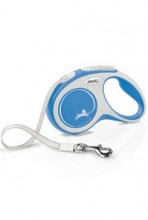 Vodítko Flexi Comfort S pásek 5m/15kg modrá new