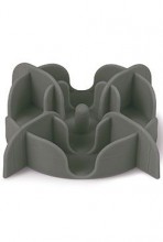Vložka do misky Slow Feeder silicone šedá S Zolux