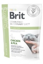 Brit Vd Cat Gf Diabetes 400g