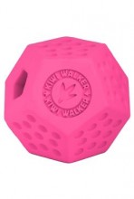 Hračka pes Dodecaball maxi na pamlsky růžová Kiwi