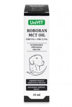 Roboran MCT olej CBD 5% CBG 2,5% 10ml