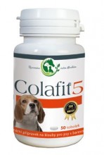 Colafit 5 Na klouby pro psy barevné 50 tablet