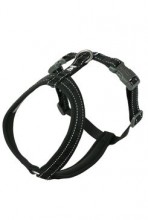 Postroj Y Hurtta Casual Eco černý 80-90cm