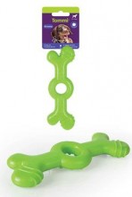 Hračka pes aroma kost velká zelená 18cm