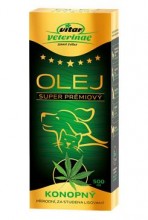 Vitar Veterinae konopný olej 500ml