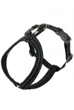 Postroj Y Hurtta Casual Eco černý 30-35cm