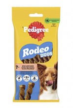 Pedigree pochoutka Rodeo duo hovězí a sýr 123g