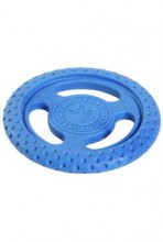 Hračka pes frisbee mini plovoucí z TPR modrá Kiwi