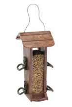 Krmítko venkovní plastové Jok 21 dekor dřevo FP