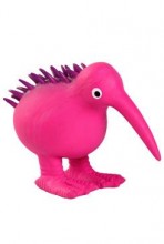 Whistle hračka pes latex pískací růžová 13,5cm Kiwi