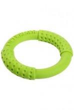 Hračka pes ring maxi plovoucí létající TPR zelený Kiwi