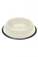 Miska kovová protiskluz Mira KC 76 ivory 0,9l FP