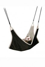 Závěsná houpačka pro fretky s kožešinou 45x45cm Trixie