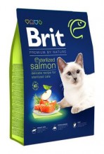 Brit Premium Cat By Nature Sterilized Salmon 300g