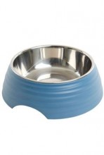 Miska melamin frosted ripple bowl 700ml modrá Buster
