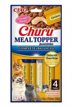 Churu Cat meal topper chicken with cheese recipe 4x14g