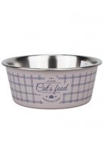 Miska nerez kočka Food Cat 400ml růžová Zolux