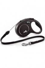 Vodítko Flexi classic new S lanko 8m/12kg černá