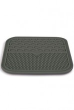 Lízací podložka pro psy silicone šedá M Zolux