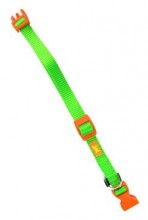 Obojek nylon Club C 44cmx15mm zelený